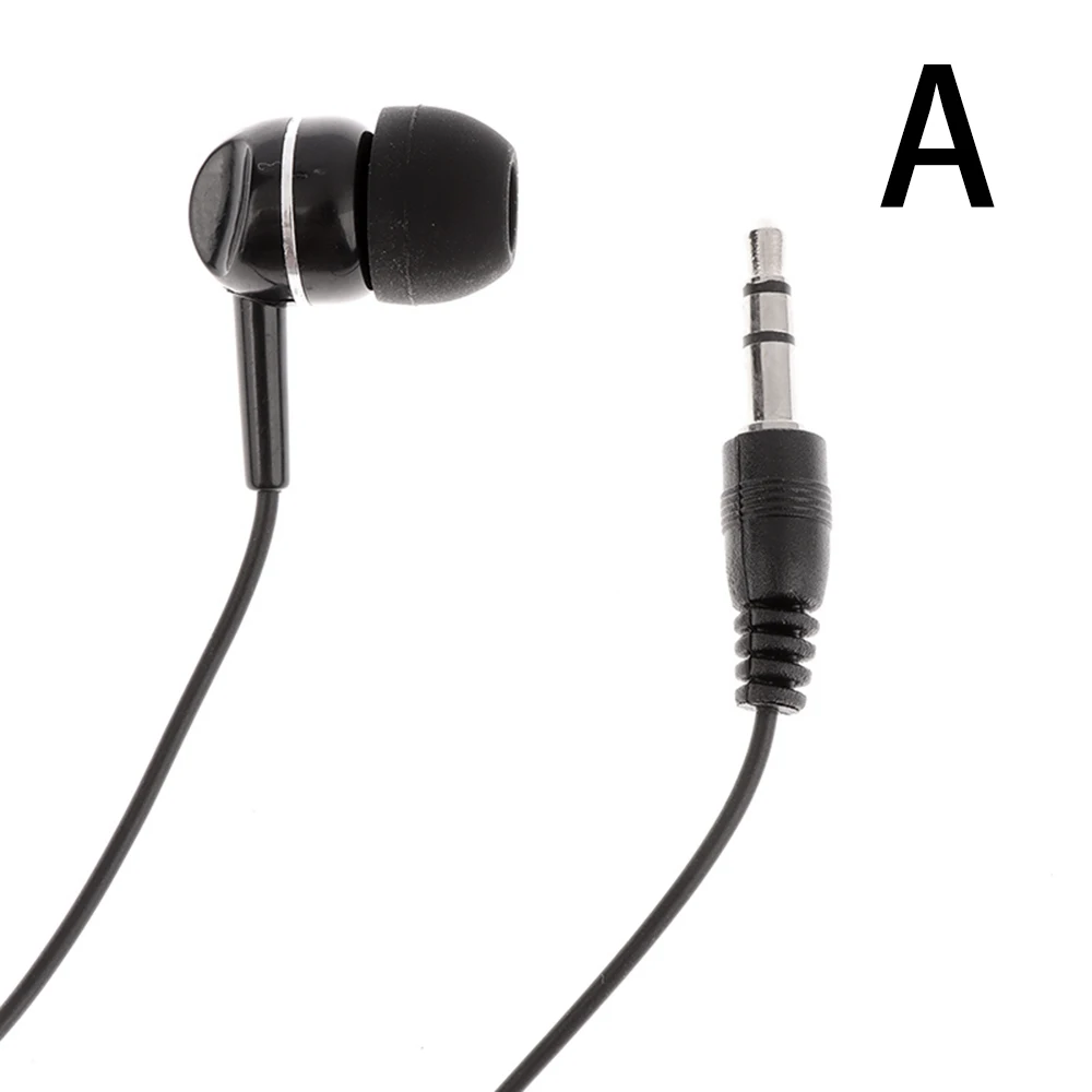 ตัวเลือกสินค้า หูฟัง Mono 3.5 มม. แยกเสียงรบกวน สำหรับ Android & MP3