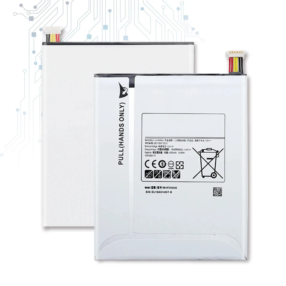 Rechargeable Battery Battery EB-BT355ABE For Samsung GALAXY Tab A 8.0" T355 T355C SM-T355 SM-T350 SM-P350 P355C SM-P355M