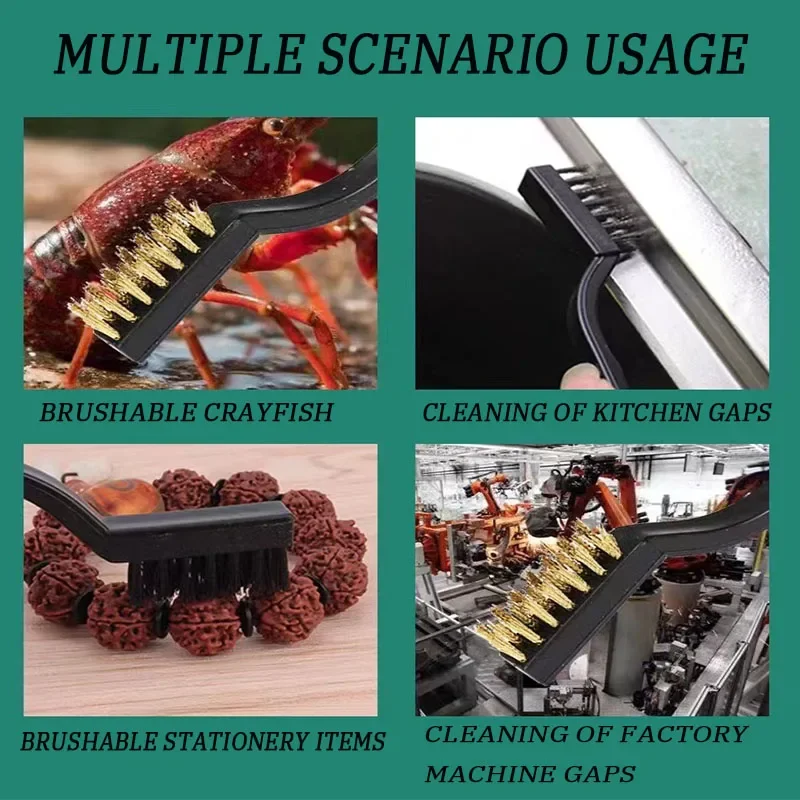Stainless Steel Wire Brush Set for Industrial Detail Cleaning
