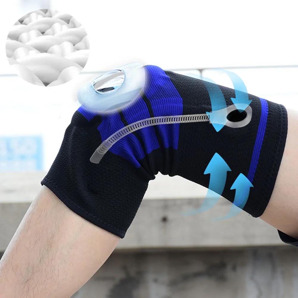 1pcs Full Knee Brace Strap Patella Medial Support Strong Meniscus Compression Protection Sport Pads Running Basket Health Care