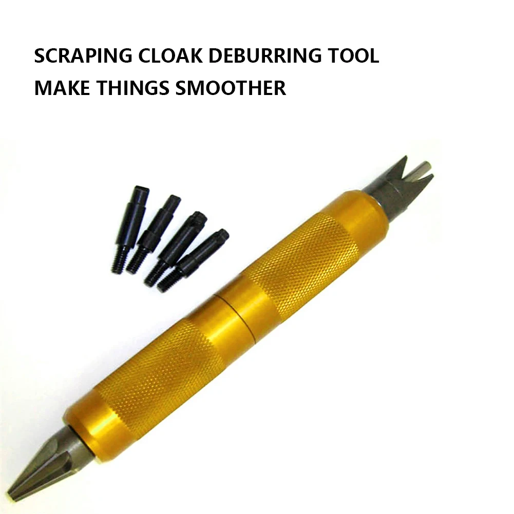 Portable Cleaning Tool Primer Pocket Cleaners Reamers Multifunctional Scraping Cloak Deburring Tool Portable Aluminum Alloy+Steel For Metal/Plastic
