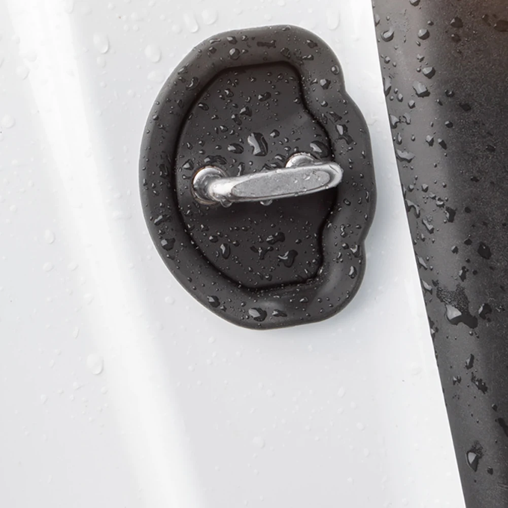 Protecție auto anti-coliziune, absorbție a șocurilor, încuietoare ușă, capac de protecție pentru Tesla X Model S_voghion.com