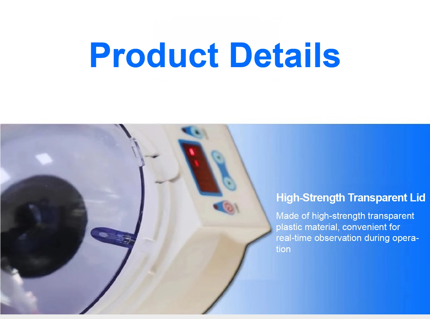 LXJ Mini Centrifuge portable low speed lab centrifuge 220V 4000–8000 RPM suitabl
