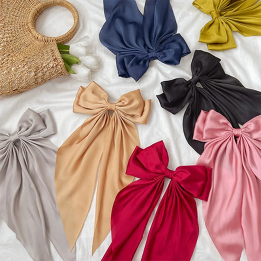 Colorful Satin Ribbons and Streamers 