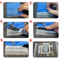 Fehonda 15w 12.8w 8w Thermal pad 0.75mm 1.25mm 2.25mm 3.0mm all size 100*100 CPU GPU Termal Silicone Sheet - Image 4