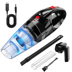 Cordless Handheld Vacuum Cleaner with Strong Suction and Rechargeable HEPA Filter