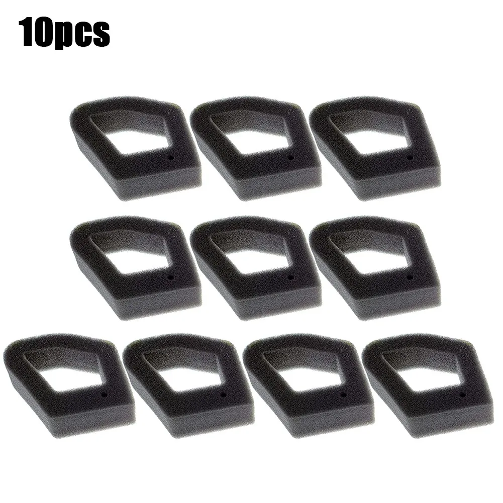 10 Pcs Air Filter Kit For Honda 17211-Z0Z-000 Element GX35 140 Brush Cutter Trimmer Air Filter Garden Power Cleaning Tools intake inlet exhaust valve spring retainer stem seal lock kit for honda gx35 gx35nt hht35s trimmer brush cutter gas small engine