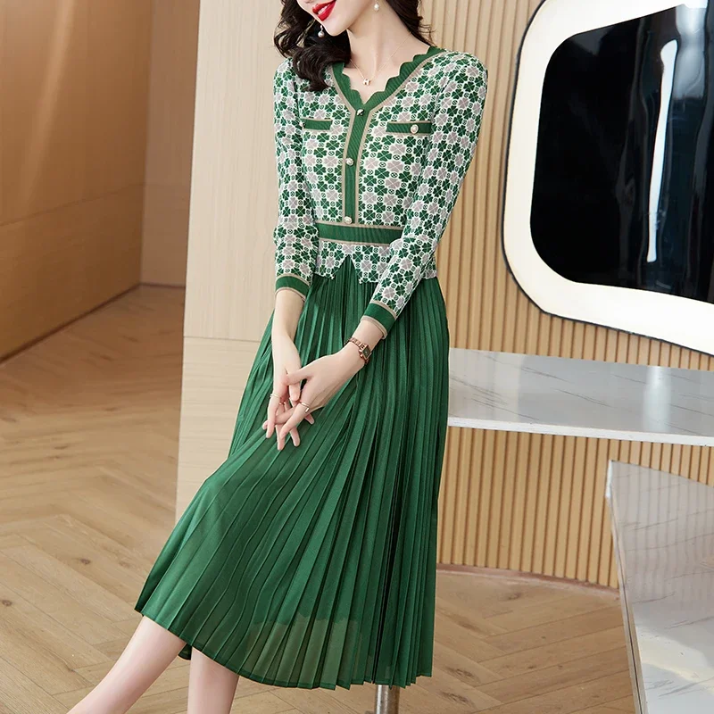 BEAUTIFUL WRINKLE DRESS WITH BELT GGR4705 main image 1