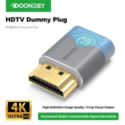 DOONJIEY 8K HDMI Virtual Display Adapter - Advanced HDMI 2.1 EDID Emulator for High - Resolution Displays (4K)