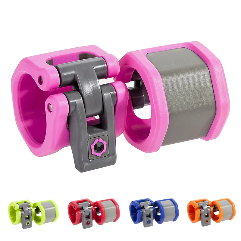 25/28/50mm Olympic Barbell Clamp Collar Quick Release Barbell Collar