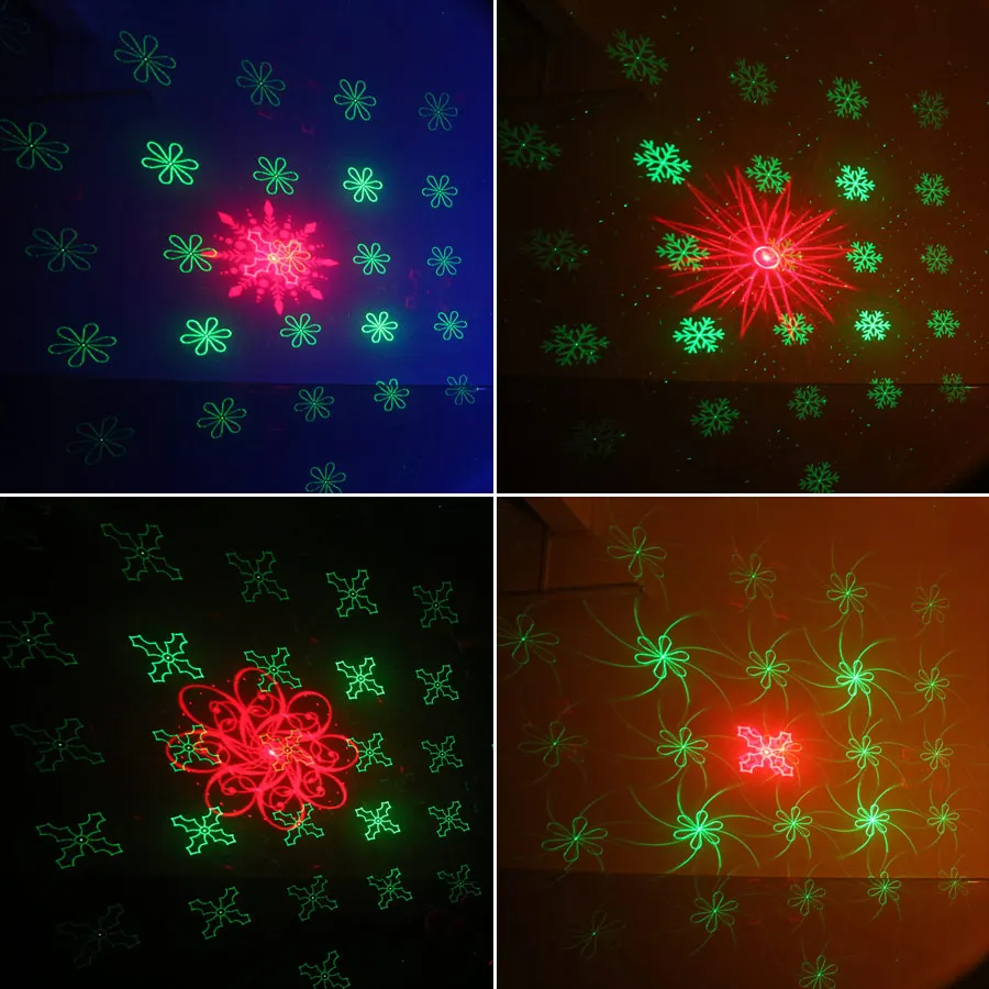 ESHINY RG RGB 레이저 DJ 디스코 라이트 파티 프로젝터, LED 바 댄스 룸 무대 효과 미니 램프, 64, 별, 96 패턴, USB Z9N7