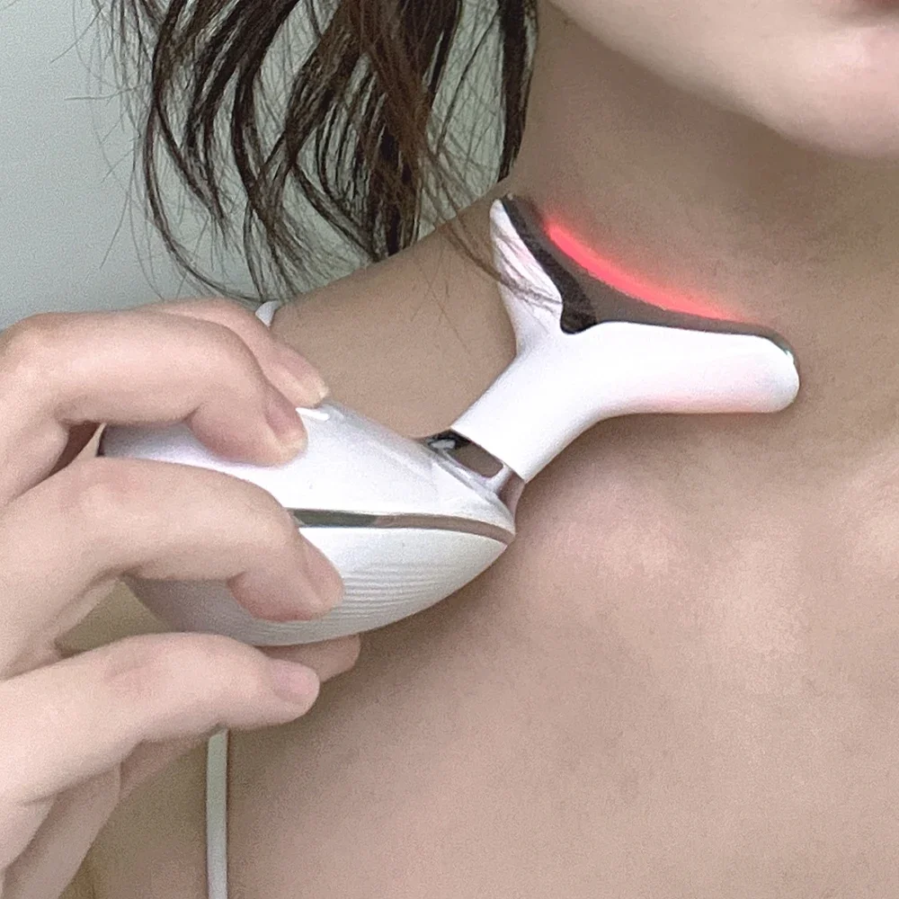 Women's Skin Care Beauty Tool for Improving Neck And Face Contour Home Use Adjustable Frequency Vibration Device 5