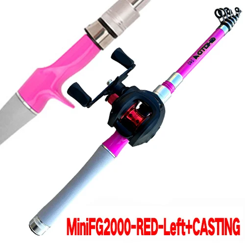 Cast Rod Reel-Left