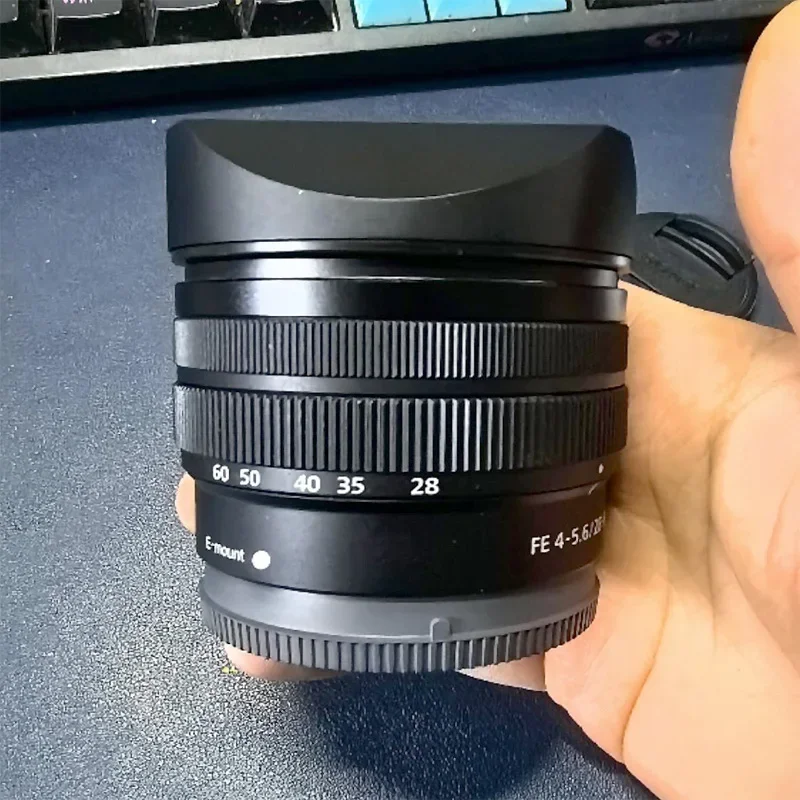 Sony FE 28-60mm F/4-5.6 レンズ用メタルスクエアレンズフード
