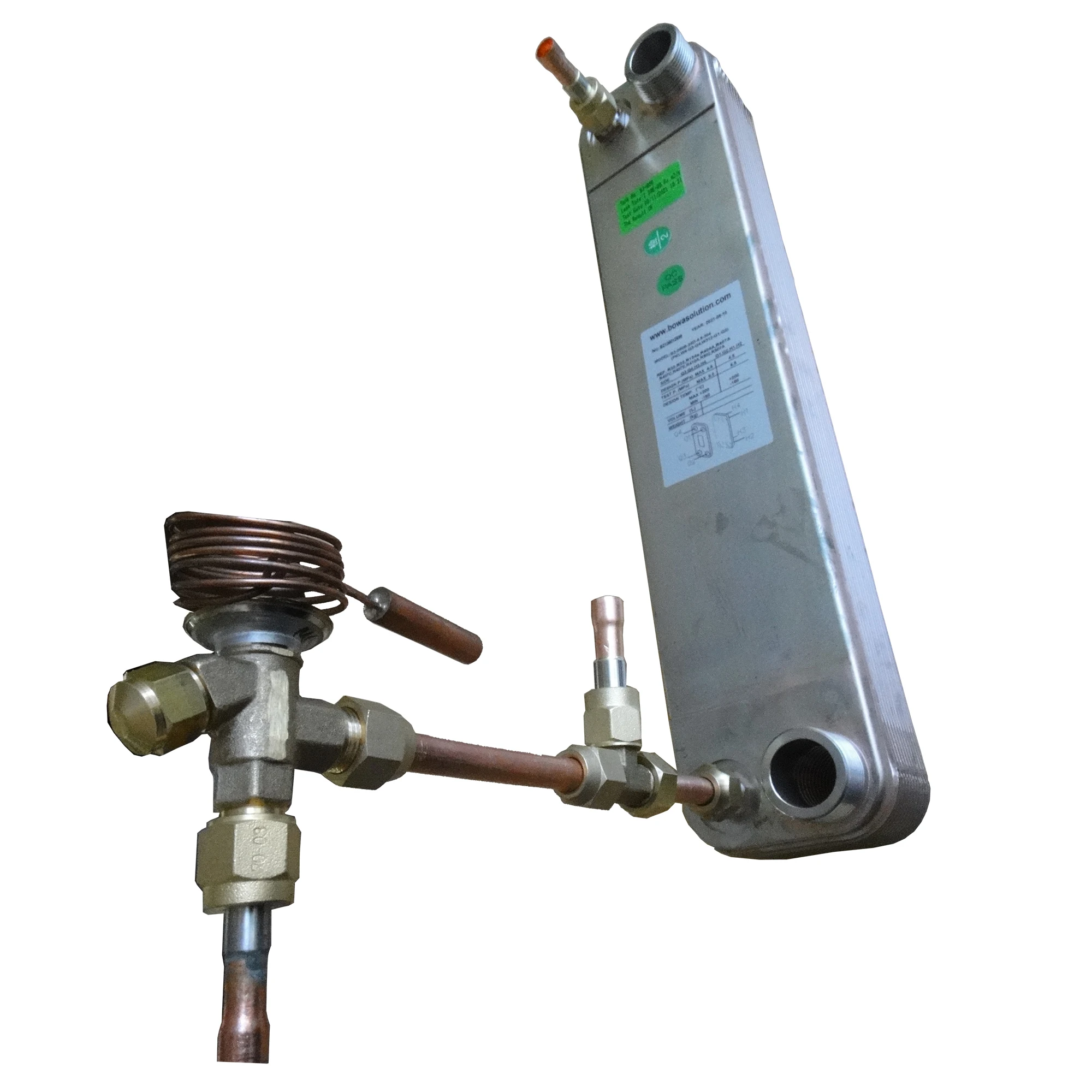 R407c evaporator and condenser assembly complete provides one stop