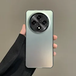 Stylish Dual-Material Phone Bumper Case for Reno12Fs (Black)