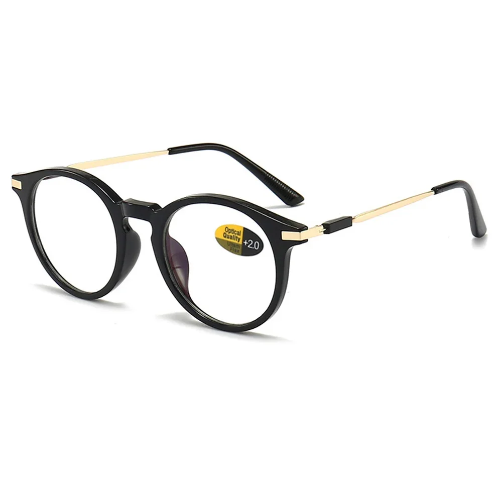 Fashion  Round Women Fashion Oversized Ultralight Comfortable Reading Glasses +0.75 To +4