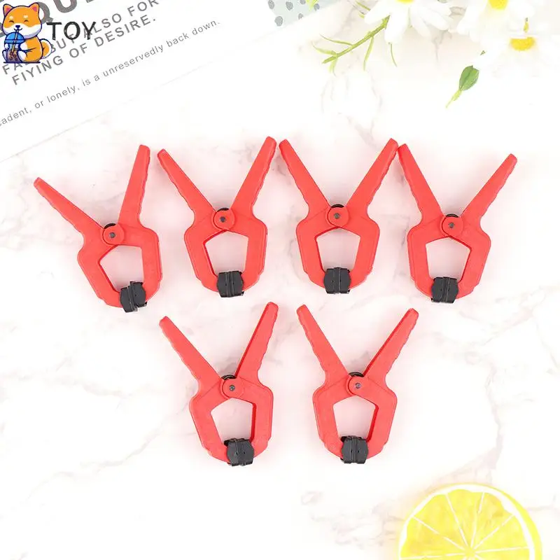 

2/4 Pcs Model Seamless Auxiliary Clips With Silicone Anti-slip Pad Spring Clamps Model Craft Tool Accessories