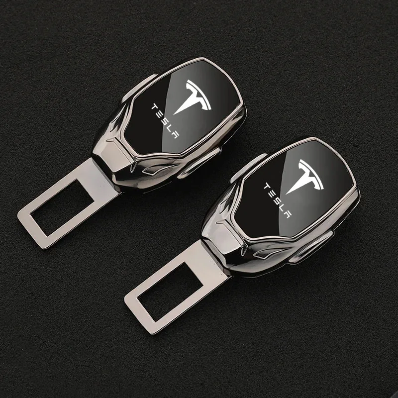 Car Seat Belt Locker Carabiner Extender Insurance Belt Insert Buckle for Tesla Model Y Model 3 X S Seat Belt Extender