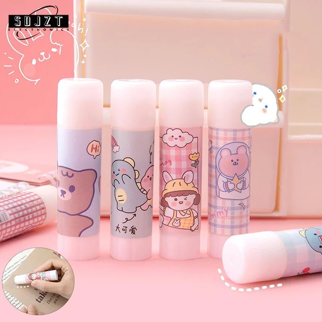 1pc Cute School Style Solid Glue Stick For Kids' Office Craft