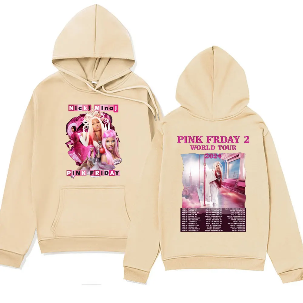 Rapper Nicki Minaj Roman Reloaded Print Hoodie Men Women Hip Hop Fashion Oversized Sweatshirt Unisex Clothes Hoodies Streetwear