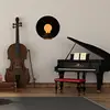 6PCS Wood Vinyl Record Shelf Wall Mount Small Wall Record Holder Display Shelf Vinyl Record Shelves Record Album Display Holder 2