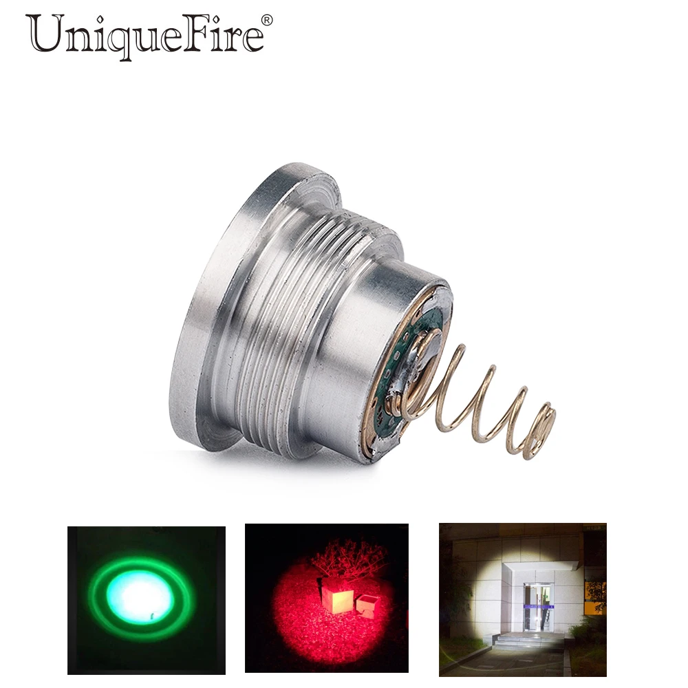 

Uniquefire 1406 LED Lamp Holder Green/White/Red Light Drop-in XPE Pill Driver Only Fit For UF1406 LED Flashlight