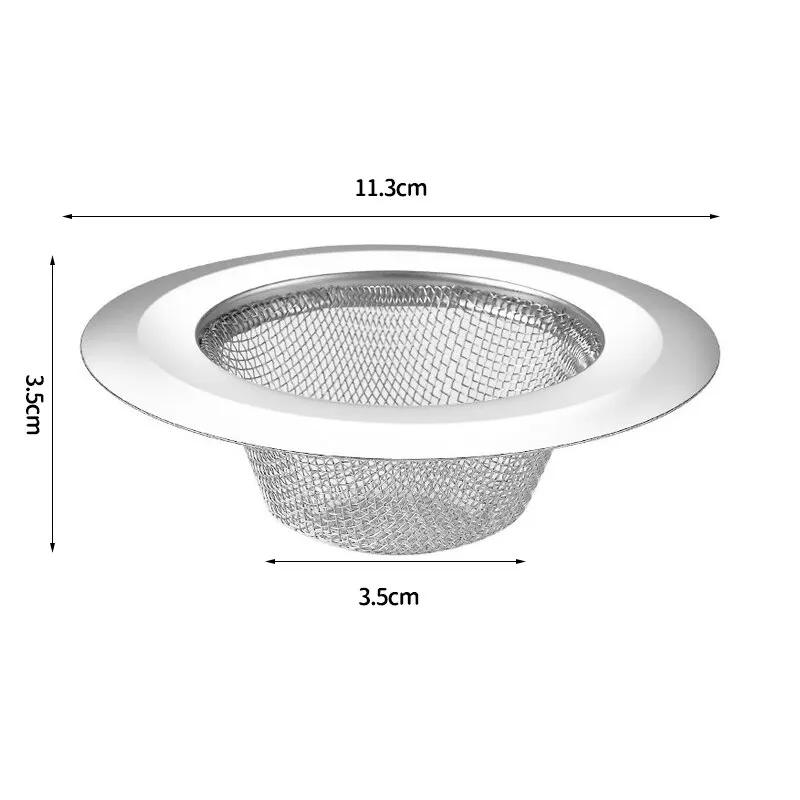 Stainless Steel Anti-Clog Kitchen Sink and Dishwasher Strainer
