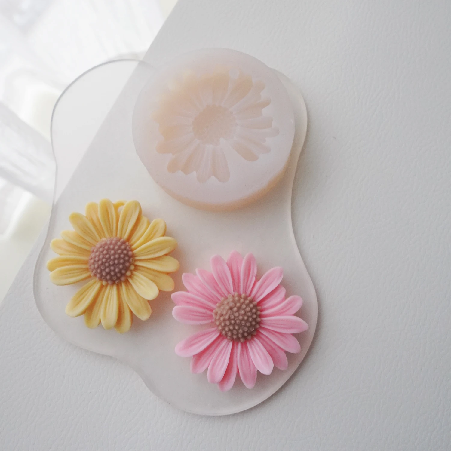 

Декоративная силиконовая форма с маргаритками, самостоятельное изготовление, гипсовая силиконовая форма для выпечки тортов, муссов