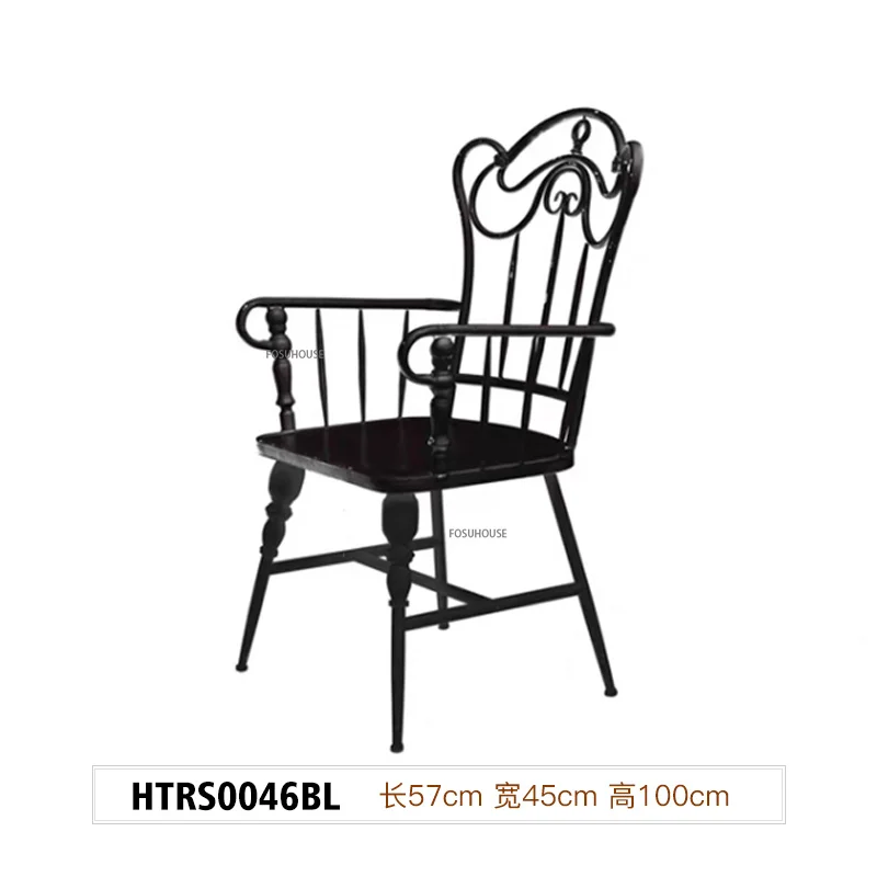 black chair C