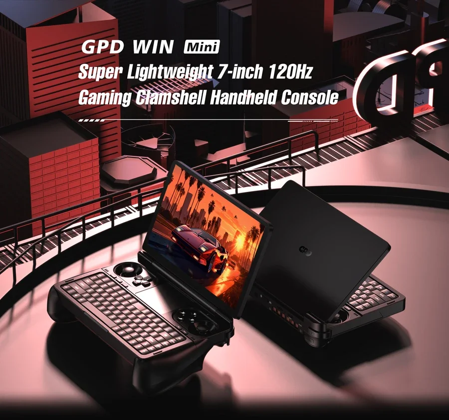GPD WIN Mini AMD 7840U 16GB 32GB 64GB RAM 512GB 1TB 2TB SSD 7-inch WIN11 System Pocket Mini PC Laptop Game Player Console 2