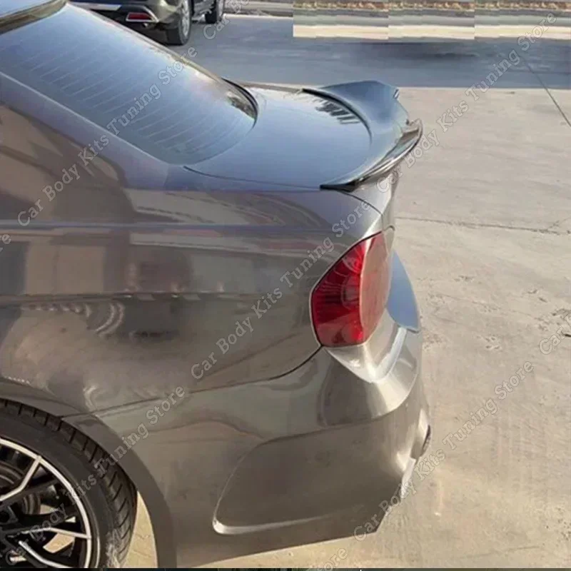 Becquet Arrière Pour BMW E60 M5 - Spoiler ABS Peint Noir Saphir 475 - Montage Adhésif Sans Perçage