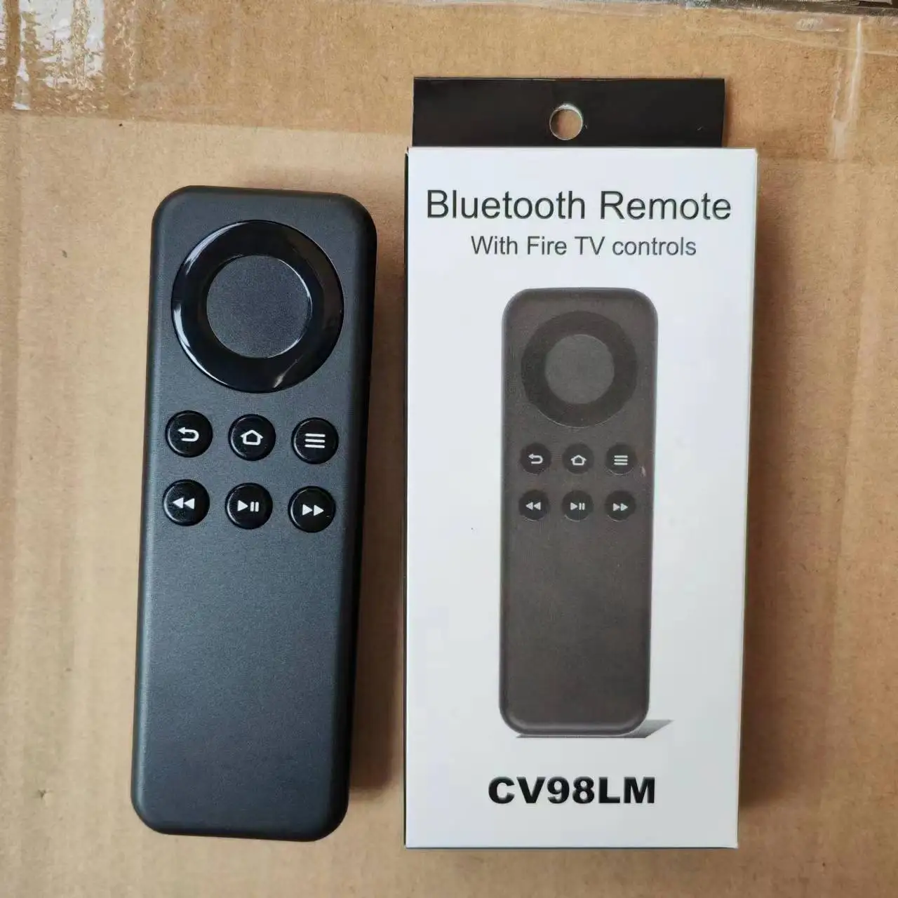 

Replaced Bluetooth Remote Control CV98LM for Amazon Fire TV Stick and Amazon Fire TV Box Clicker Player