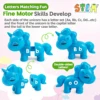 Unicorn Matching Learning Toy, Montessori Double-Sided Match Letter  Fine Preschool Educational Learning Toys for Kid Toddlers 5