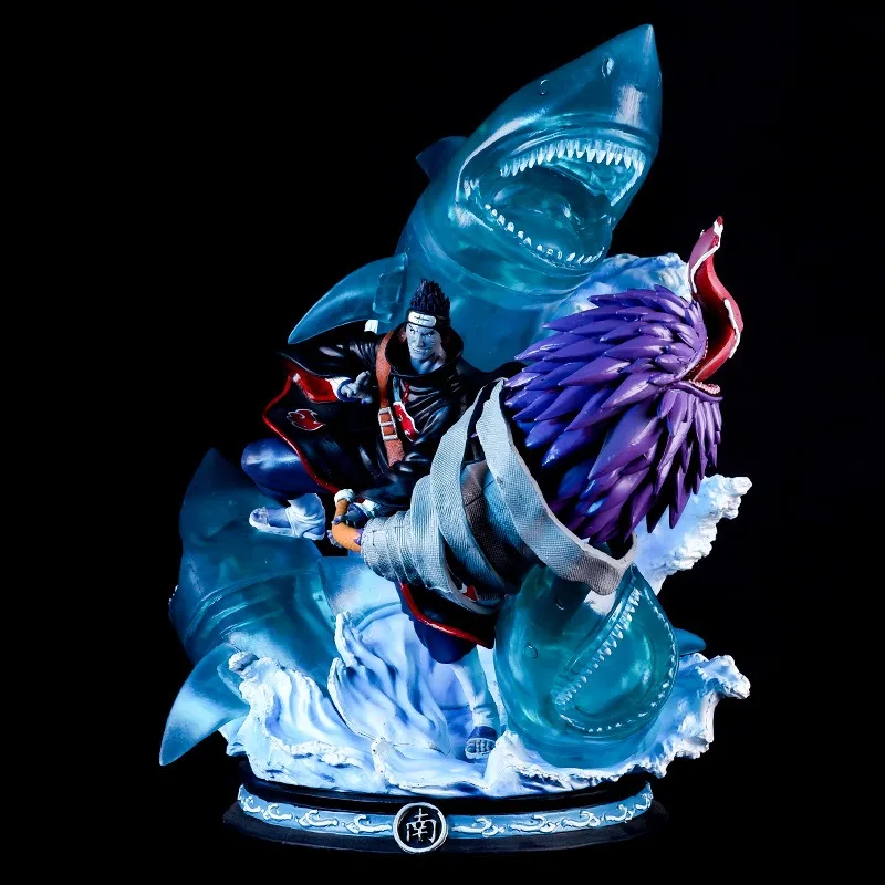 thumbnail image 1 of Figuras de acción de Naruto Hoshigaki Kisame Akatsuki, modelos de juguetes, estatuas de colección, decoración de escritorio, colgantes, regalos para niños, 1 of 4