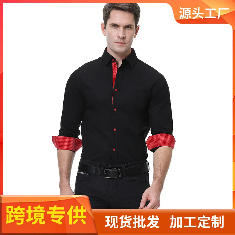 

2023 Autumn and Winter Business Shirt Long Sleeve
