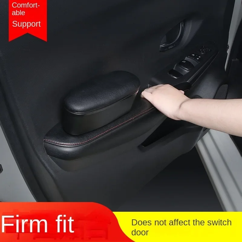 car left and right armrest door storage box car interior lift universal armrest pad extend seat support arm height adju center console armrest