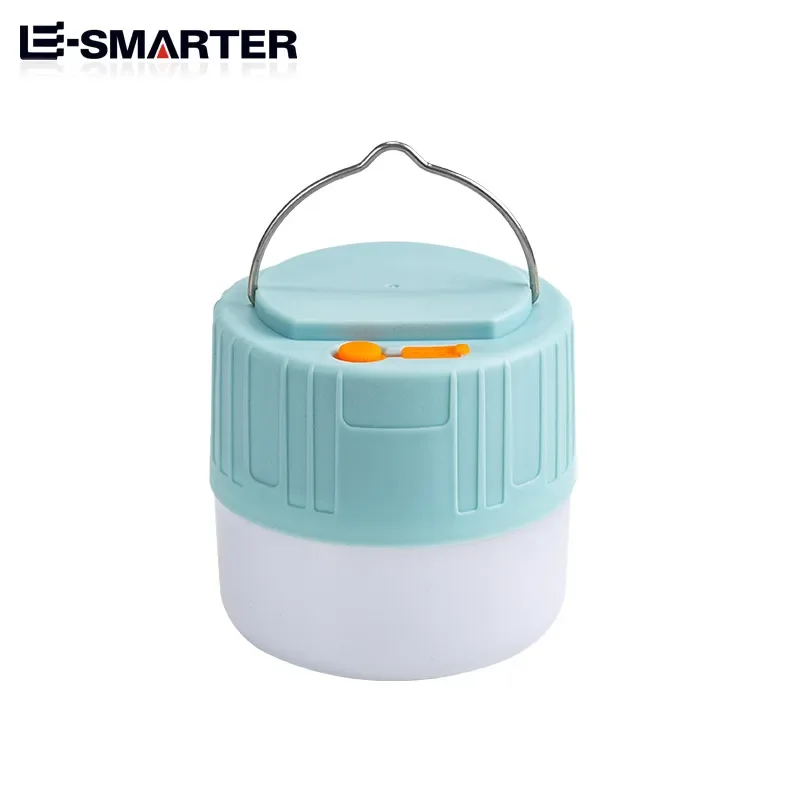 Portable Lanterns Outdoor Solar LED Camping Lights USB Rechargeable Tent Portable Lanterns Emergency Lights For Fishing Barbecue Camping Lighting