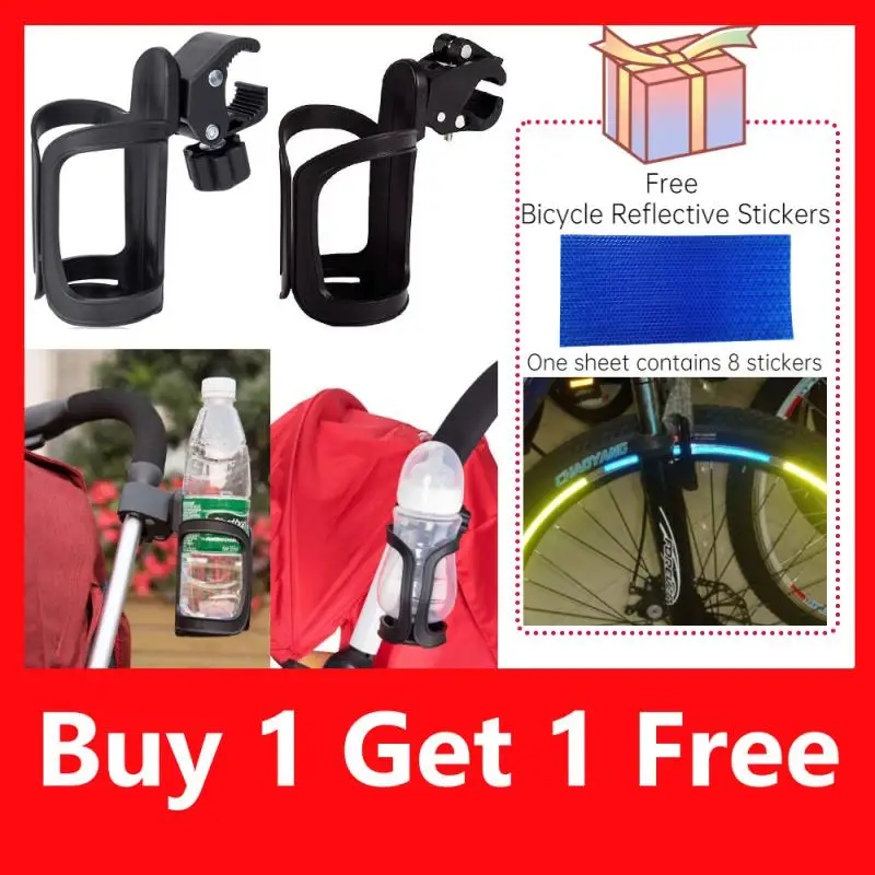 

Bicycle Accessories Multifunctional Water Bottle Cup Holder Baby Stroller Bike Bicycle Cycling Handlebar Mount Bottle Organizer