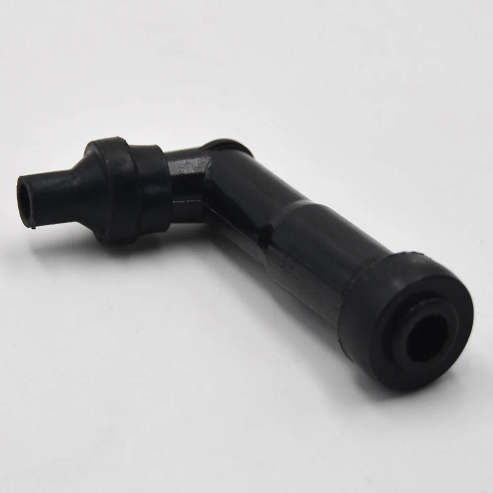 10mm 12mm Motorcycle Ignition Spark Plug Cap 102 Degree Motorbike Resistor Cover Rubber Resistor Cover for 10mm/12mm Threaded