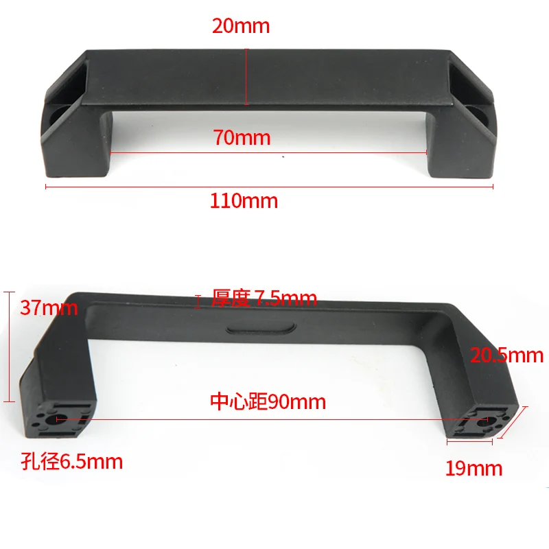 Aluminum cabinet handles for Aluminum Extrusion Profile /3030/4040/4545 Series DIY 3D Printer Parts cabinet handles