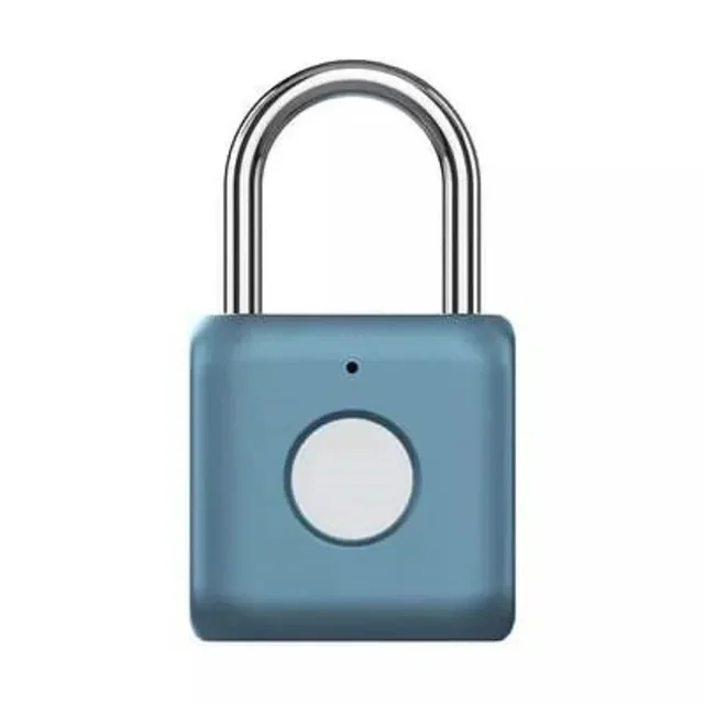 Mini Lock Fingerprint Smart Padlock Quick Unlock Keyless USB Rechargeable Door USB Keyless Fingerprint Lock for Luggage Case 4