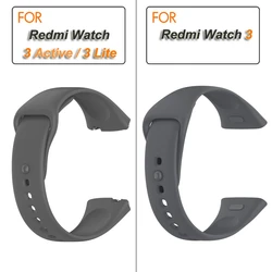 Premium Replacement Strap for Xiaomi Redmi Watch 3 - Elegant Watchband Bracelet (Grey Only Strap)