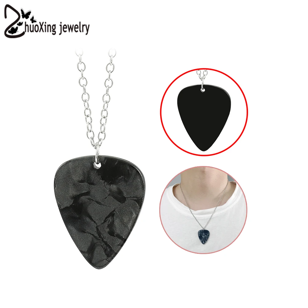 Guitar Pick Necklace - ST Merchandise Club Eddie Necklace and Earring -  Rock Music Necklace Gifts for Kids Girls Teens Women Men - Walmart.com