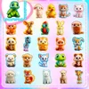 50PCS Cute Cartoon Animal Stickers Aesthetic DIY Water Bottles Laptop Phone Skateboard Car Waterproof Sticker for Kids Toy Gift 3