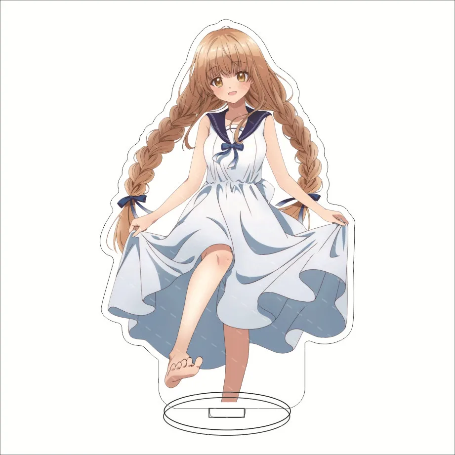 O anjo ao lado me estraga personagens de anime podre acrílico expositor  modelo escritório sinal desktop presente boneca coleção adereços -  AliExpress