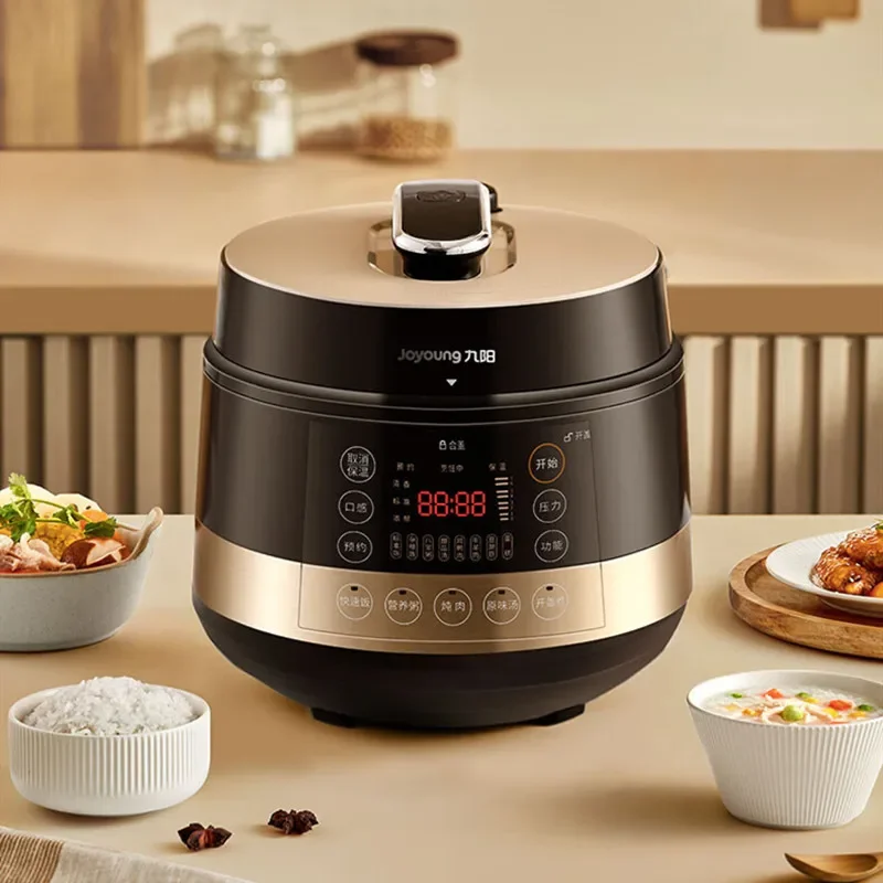 Joyoung Pressure Cooker 5 Liters and 6 Liters Rice Cooker 1000w with 2 Inner Pots Rice Cookers Multifunctional Multicooker