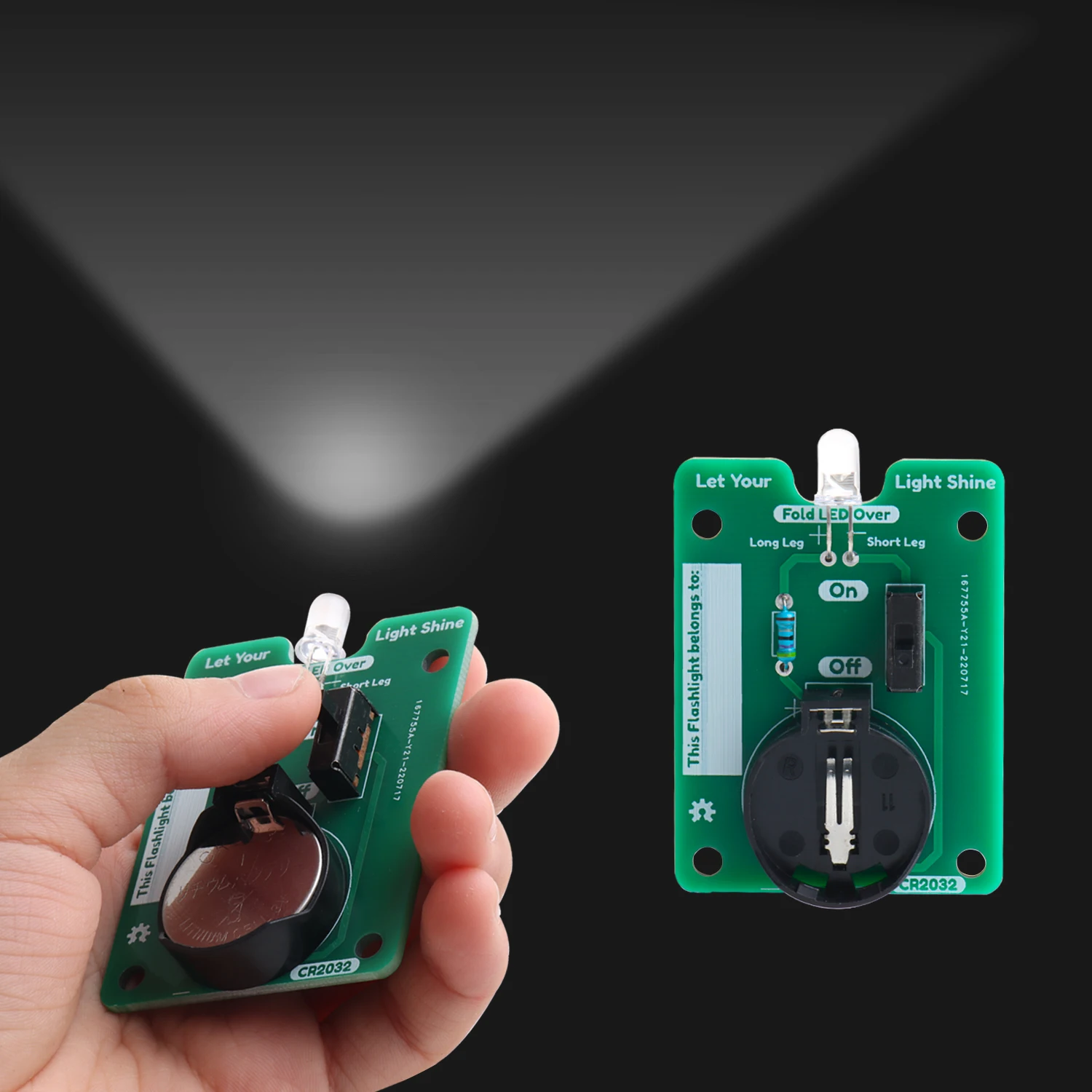 Beginner Learn To Solder Flashlight Kit Diy Electronic Kids Soldering Kits