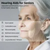 Rechargeable Hearing Aids Adults Invisible Digital Ear Amplifiers Volume Control for Hearing Loss 2