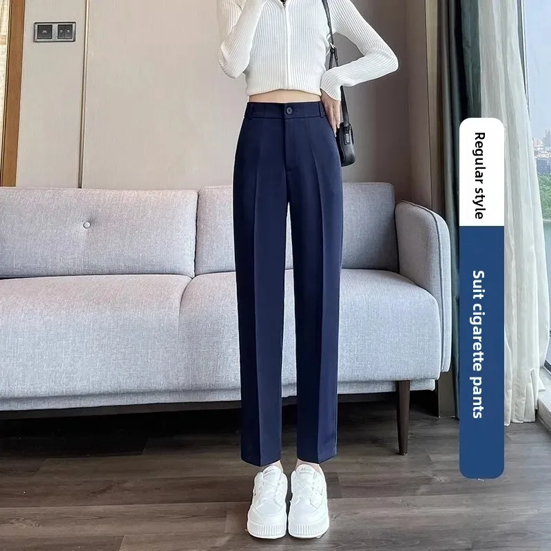 Blue [regular/Cropped pants]]